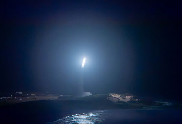 Northrop Grumman's Ballistic Missile Target Successfully Launched for Aegis Weapon System Test