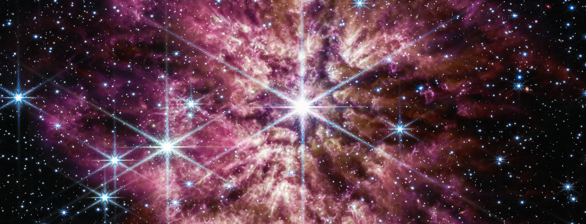 star in space dust