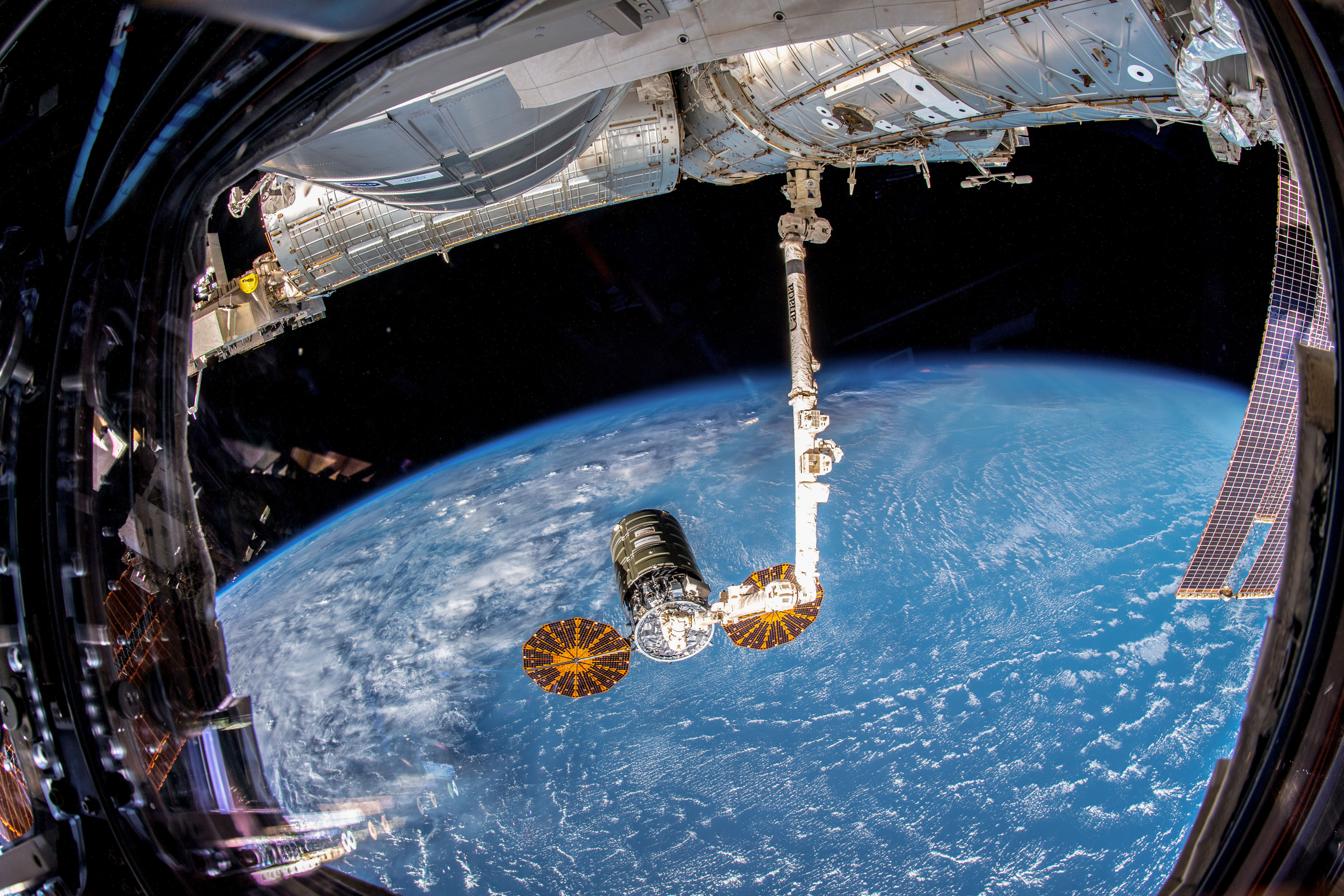 Northrop Grumman Cygnus spacecraft at International Space Station Special Delivery: Zip Code SPACE