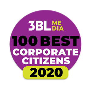 3BL Media 100 Best Corporate Citizens – 2020 3BL Media 100 Best Corporate Citizens - 2020