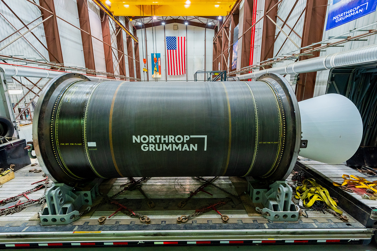rocket motor test
