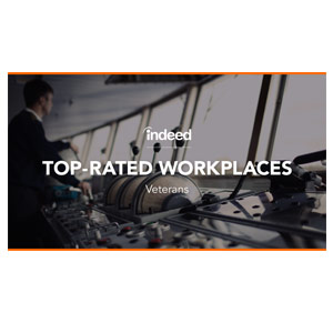 Indeed’s Top-Rated Workplaces – Best for Veterans – 2019 Indeed's Top-Rated Workplaces – Best for Veterans - 2019
