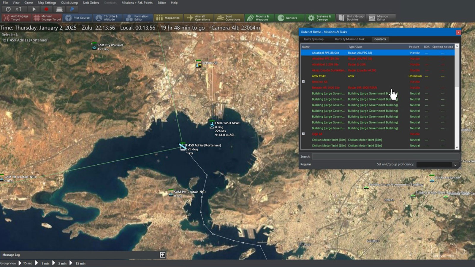 computer screen shot of map