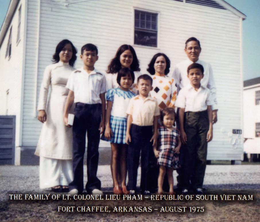 Thuy Nga Mast family Fort Chaffee 1975 Protecting Peace, Freedom, and the U.S.